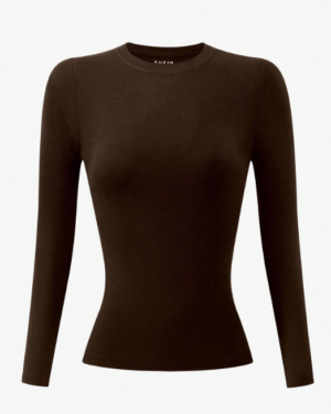 SHEIN | Women's Thanksgiving Brown Classic Long-Sleeve Shirt