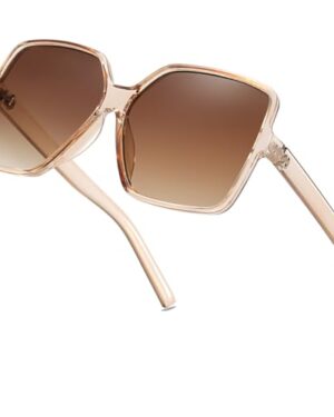 Amazon | Oversized Square Gradient Sunglasses for Women