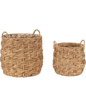 Amazon | Modern Two-Piece Woven Basket Set