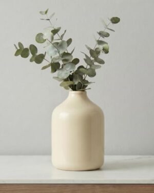 Amazon | Beige Ceramic Vase