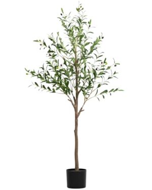 Amazon | Olive Tree Artificial Indoor, Faux Olive Trees with Planter