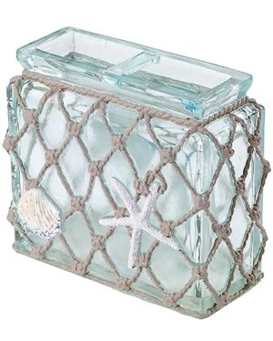 Avanti Linens - Toothbrush Holder, Coastal Home Decor, Seaglass