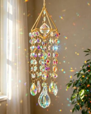 Crystal Suncatchers for Window Hanging Rainbow Maker Sun Catchers Indoor