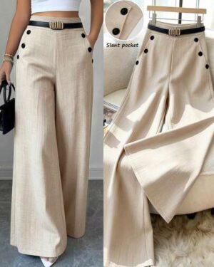 SHEIN | Commuter Wide Leg Pants