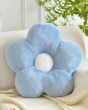 SHEIN | Flower Cushion, Soft Floral Lumbar Pillow