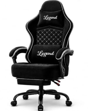 Gaming Chair for Adults with Footrest, Ergonomic Computer Chair, 330 lb