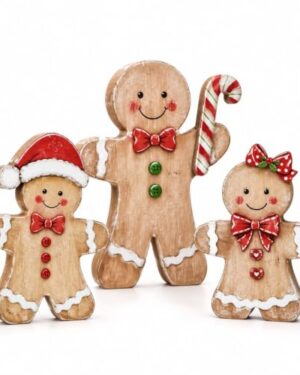 Gingerbread Christmas Decorations Indoor, Christmas Gingerbread Home Decor