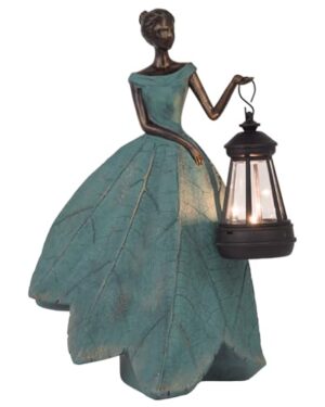 Guichifun Fairy Statues Garden Decor with Solar Lights Gifts for Women