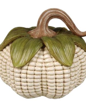 AT HOME | Yellow Corn Pumpkin Decor