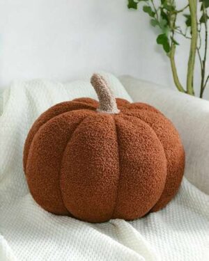 Pumpkin Throw Pillow, Soft And Cute Halloween Pumpkin Decorative Pillow, Adds Festive Atmosphere To Your Home Decor. This Pumpkin Throw Pillow Is Perfect For Bedroom Or Sofa...