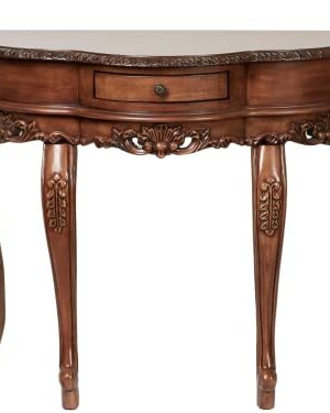 Touch of Class Traditional Delegato II Console Table, Natural Cherry Finish