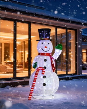 UBesGoo Top Hat Christmas Outdoor Decoration Outdoor Snowman 6FT Christmas Decorations for Home Indoor Lawn Yard