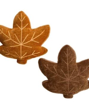 AT HOME | 2-Pack Leaf Throw Pillows