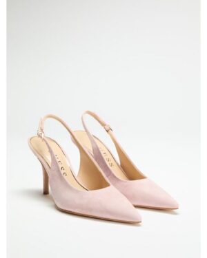 GUESS | Leather Slingback Pumps