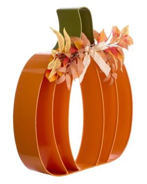 AT HOME | Pumpkin Cutout Porch Decor