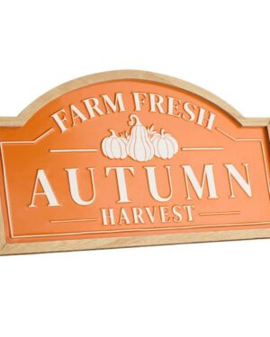 AT HOME | Farm Fresh Autumn Harvest Wall Sign