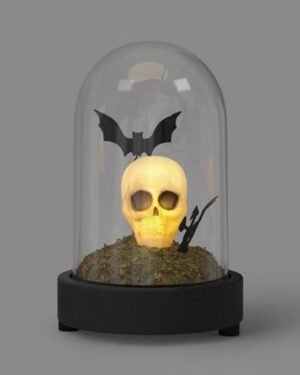 Target | Lit Plastic Skull in Dome Decorative Cloche
