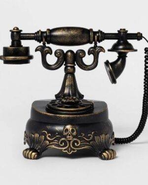 Target | 9" Animated Eerie Victorian Telephone Halloween Decorative Prop