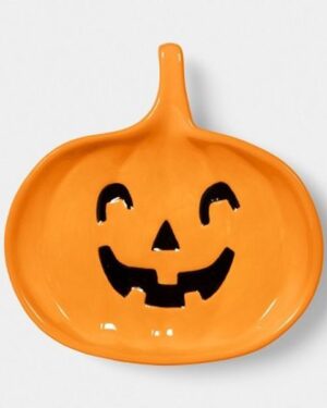 Target | Halloween Pumpkin Bathroom Tray Orange