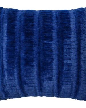 AT HOME | Navy plush Throw Pillow